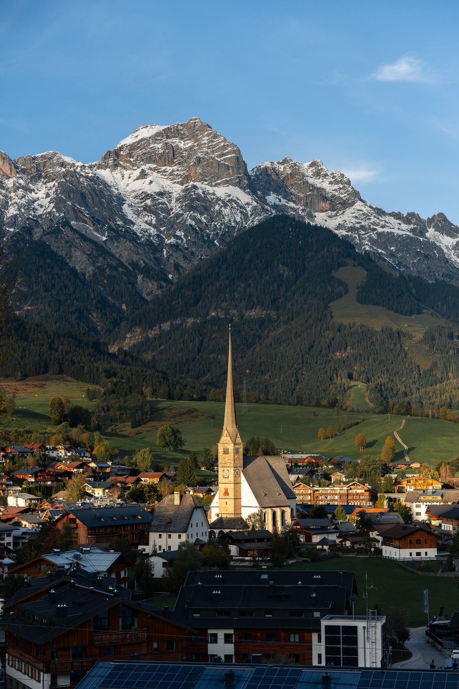 Maria Alm alpine village, Austria