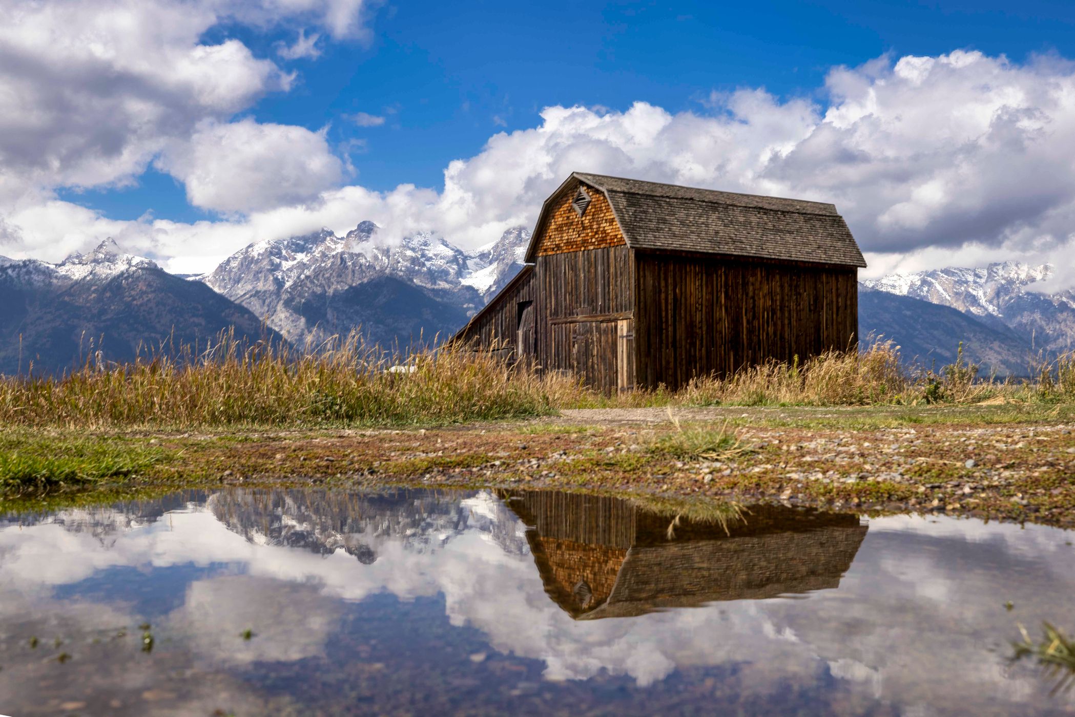 Mormon Row, Teton National Park, Wyoming, USA