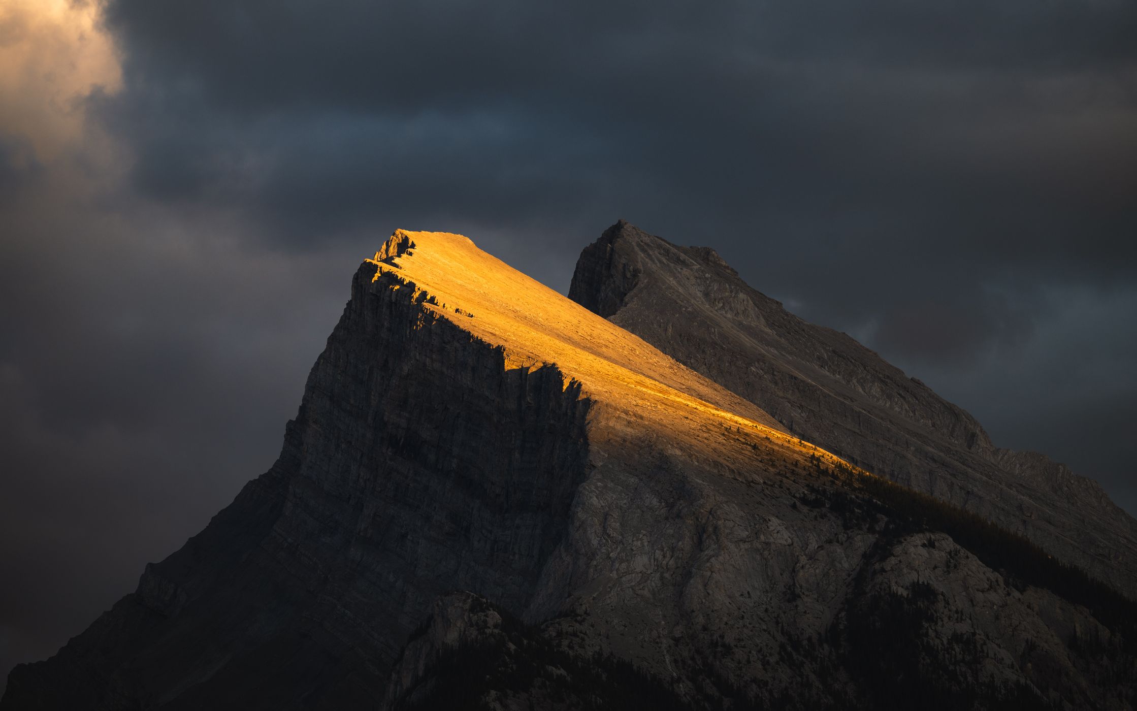 Mount Rundle from Vermillion Lakes, Canada