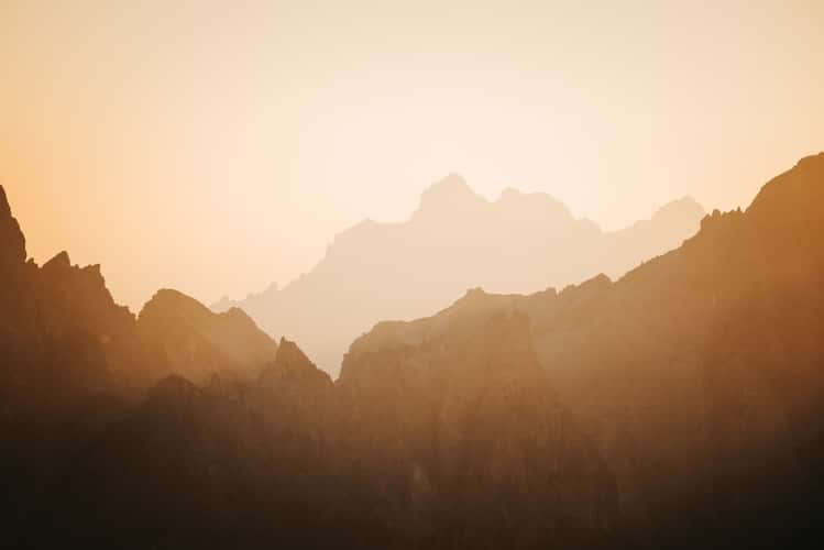 Mountain view Austrian Alps, Nationalpark Berchtesgaden