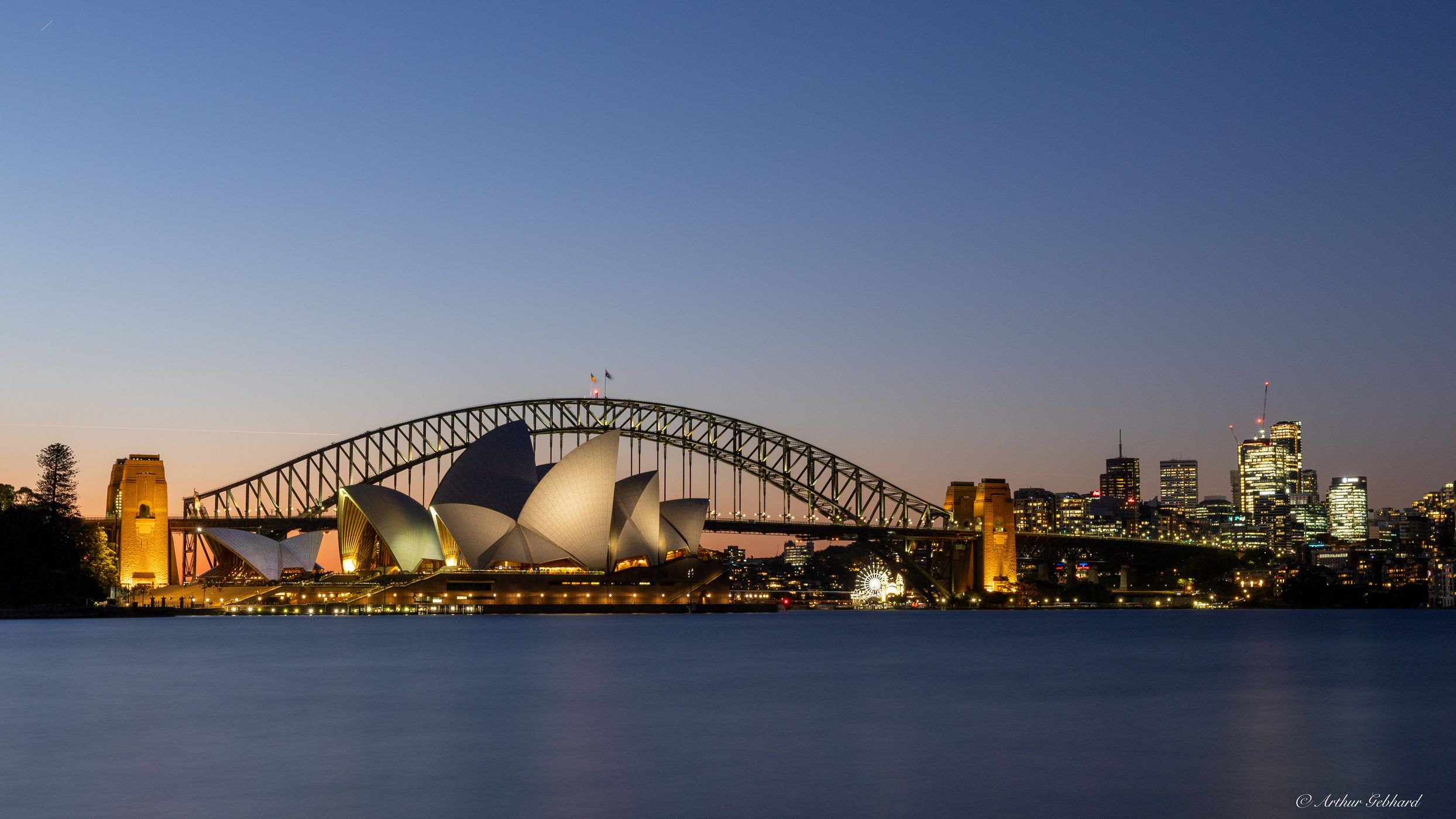 Sydney opera House and Harbour Bridge, Australia