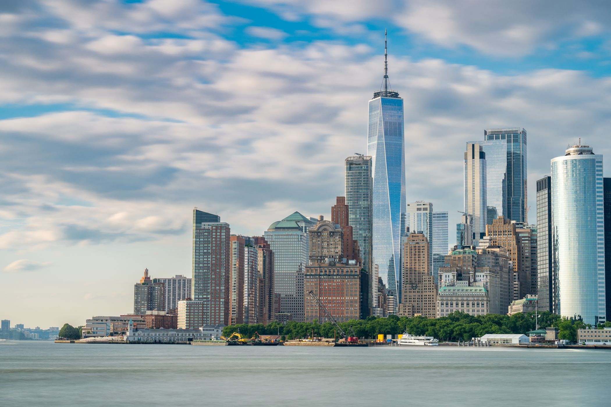 New York Manhattan from Governors Island, USA