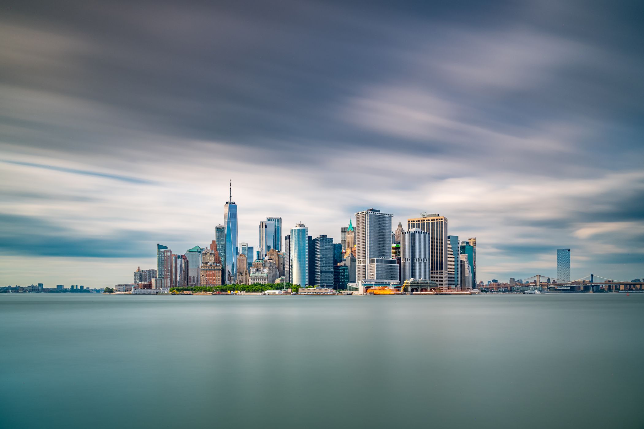 New York Manhattan from Governors Island, USA