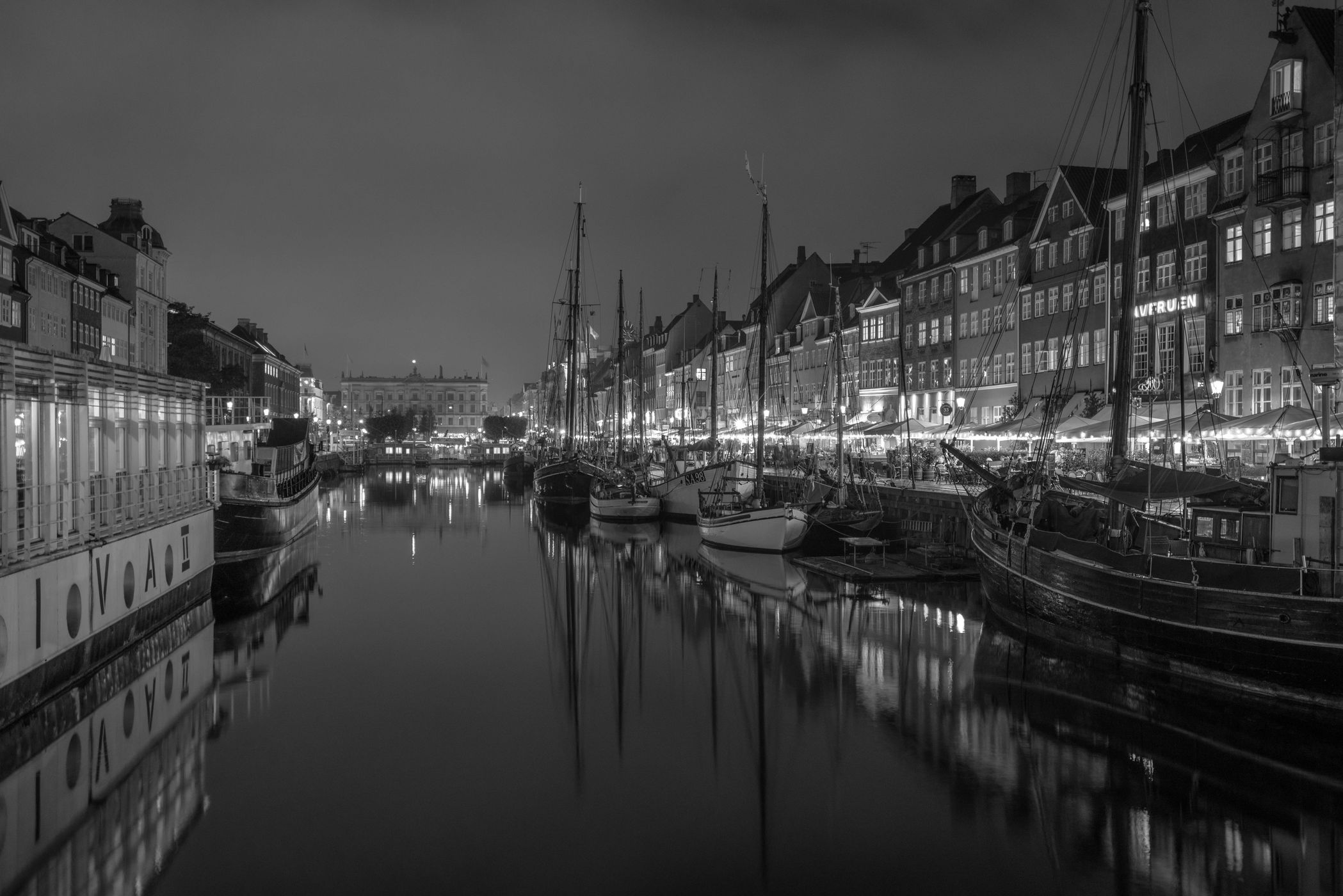 Nyhavn in Copenhagen, Denmark