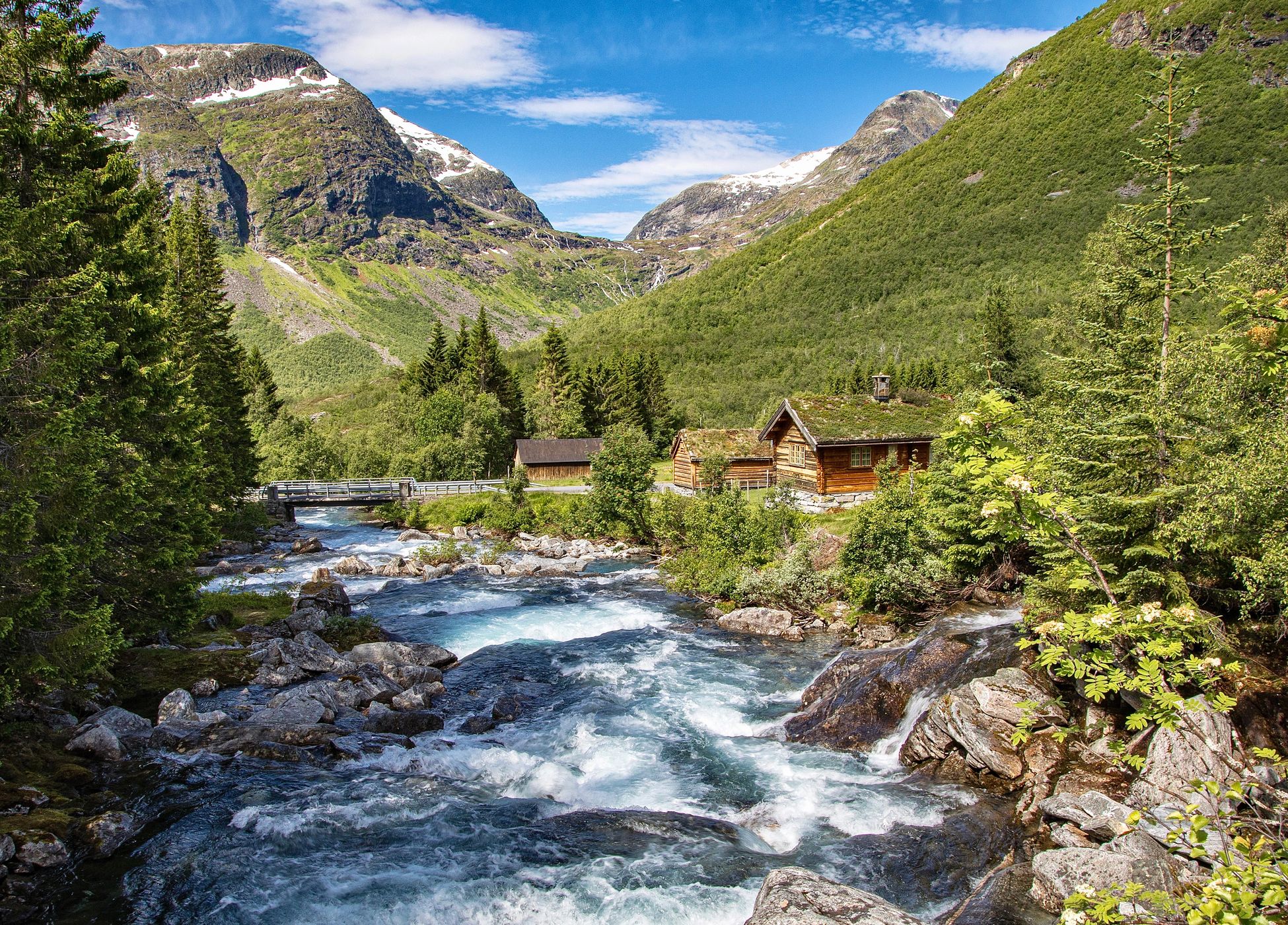 Øvstestølbrua, Norway