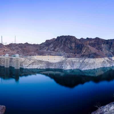 Pano Hoover Dam, Arizona, USA