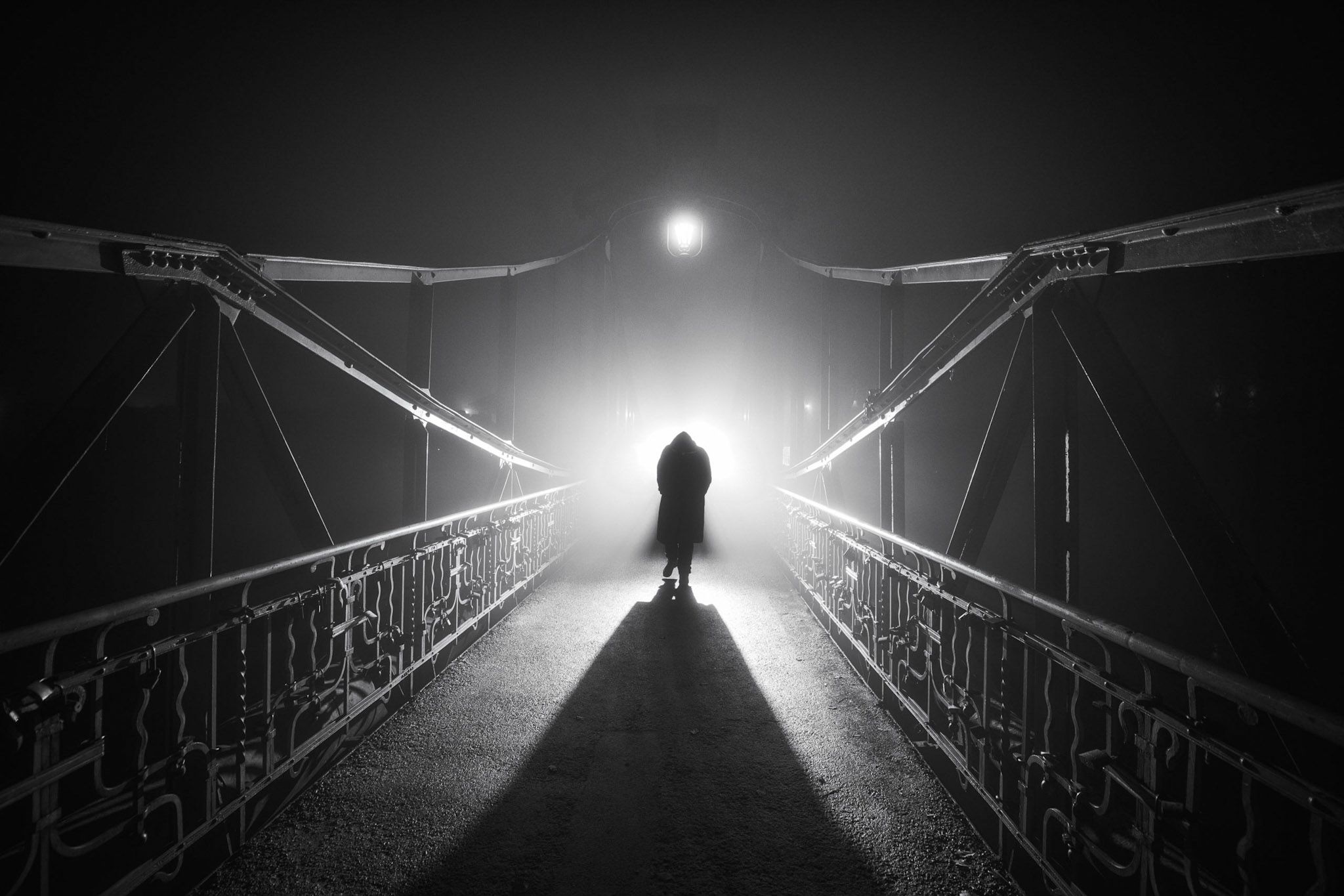 Penny Bridge in Opole, Poland