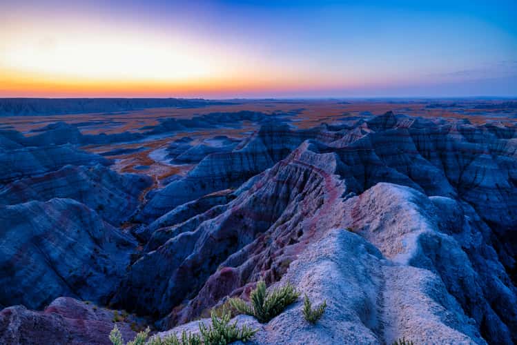 Pinnacles Overlook, Badlands National Park, Wall,SD