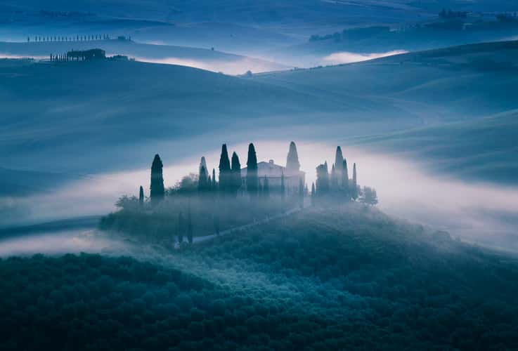Podere Belvedere in the Val D'orcia Tuscany
