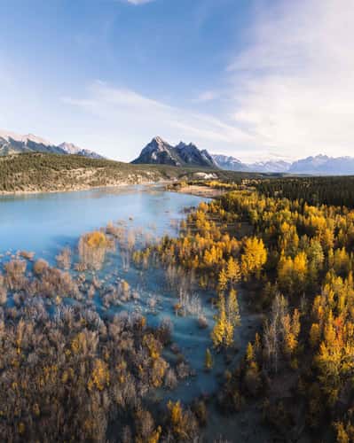 Preachers Point Rustic Camping Area, Abraham Lake