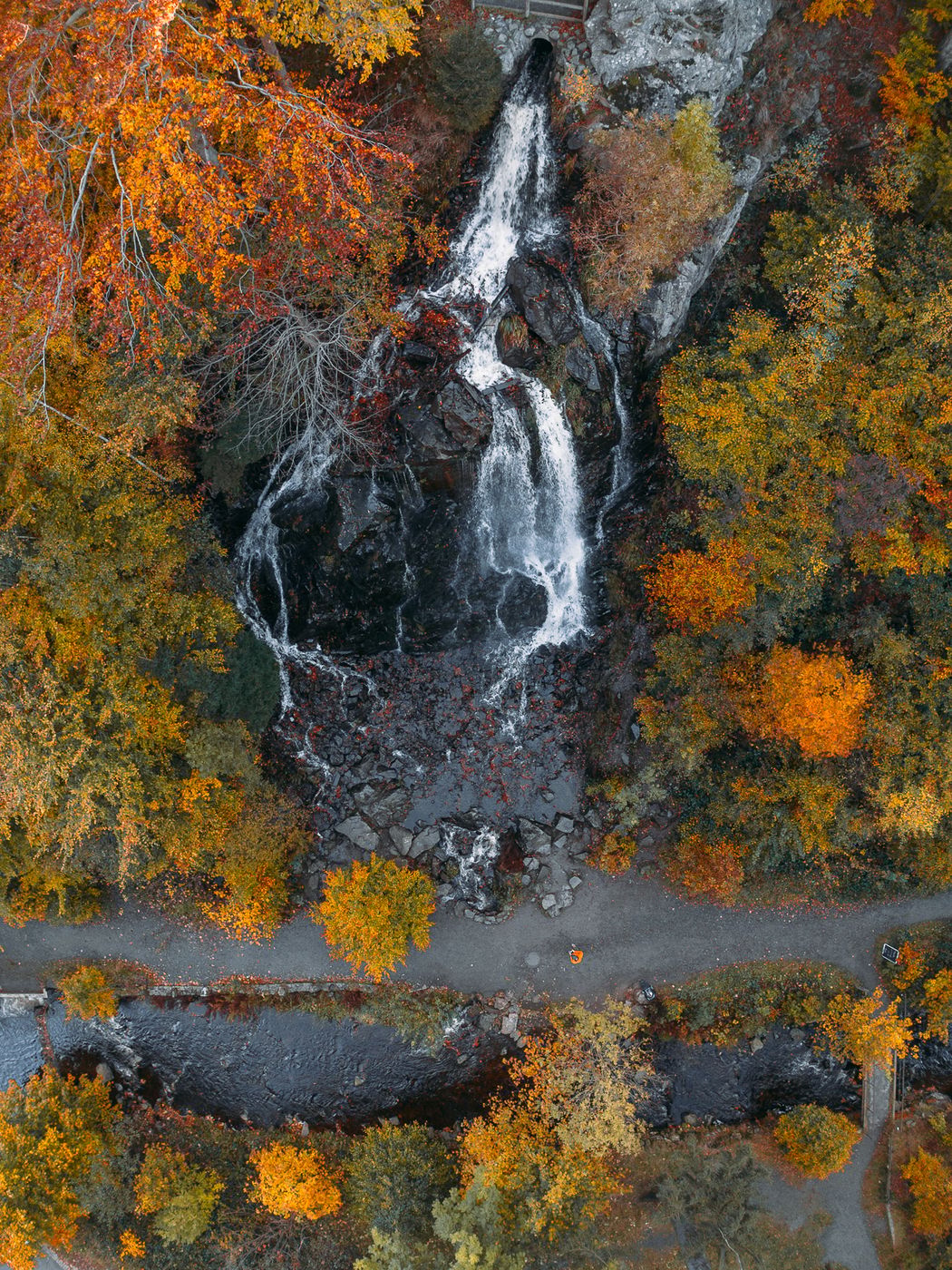 Radau Waterfall (Drone), Germany