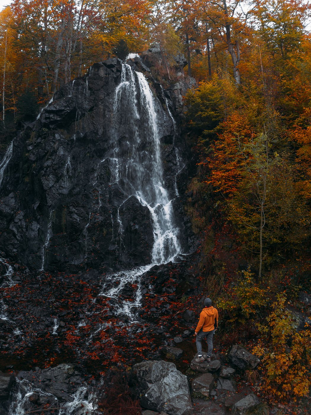 Radau Waterfall (Drone), Germany