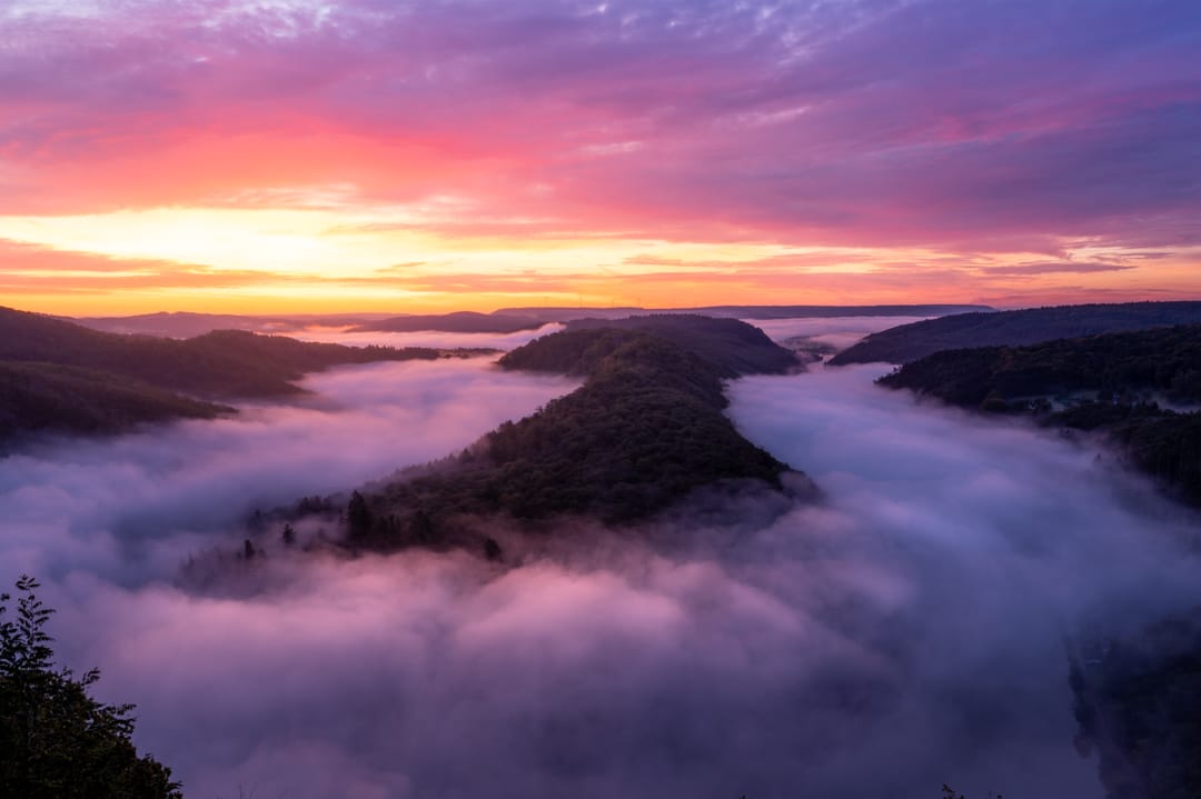 Saarschleife/Saar Loop, Mettlach, Germany