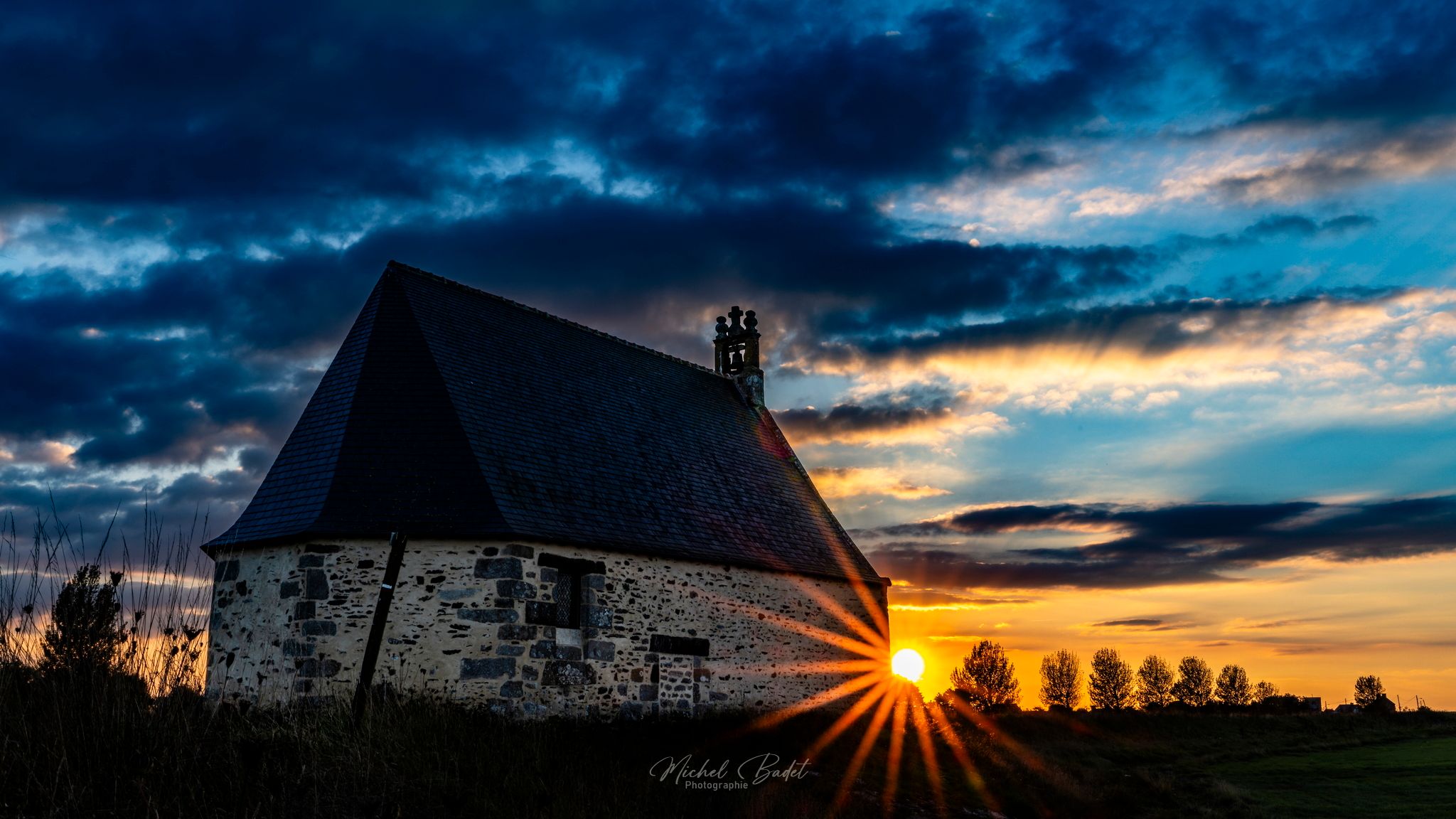 Sainte-Anne Chapel of Saint-Broladre, France