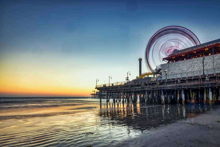 Santa Monica Pier, Los Angles, California