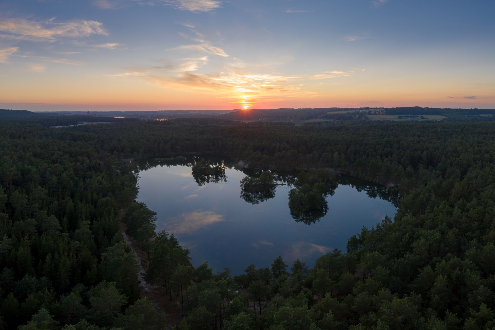 Schoubyes Sø - Den Kunstige Sø, Denmark
