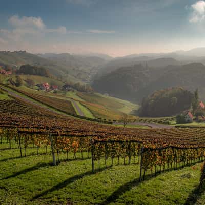 Styrian vineyards, Austria