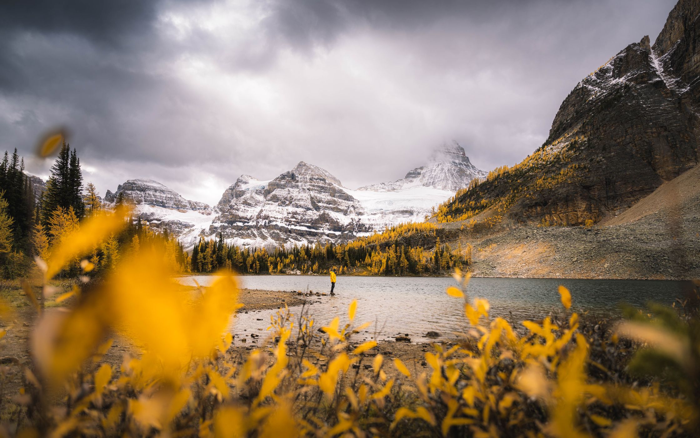 Sunburst Lake, Mount Assiniboine, Canada
