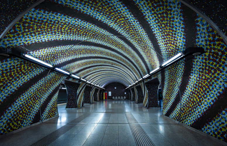 Szent Gellért tér - Subway Station, Budapest