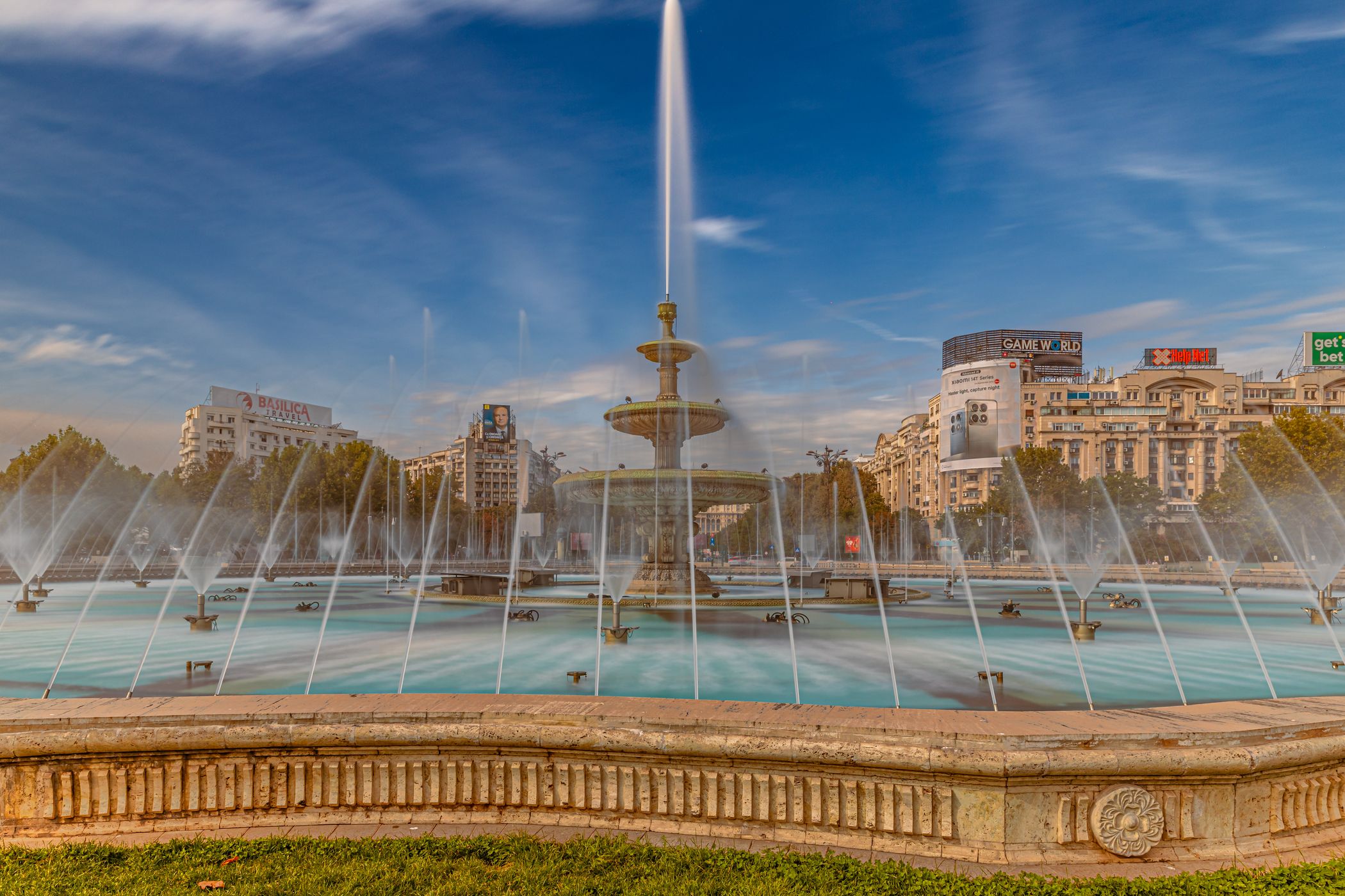 The Fountain - Union Square, Bucharest, Romania