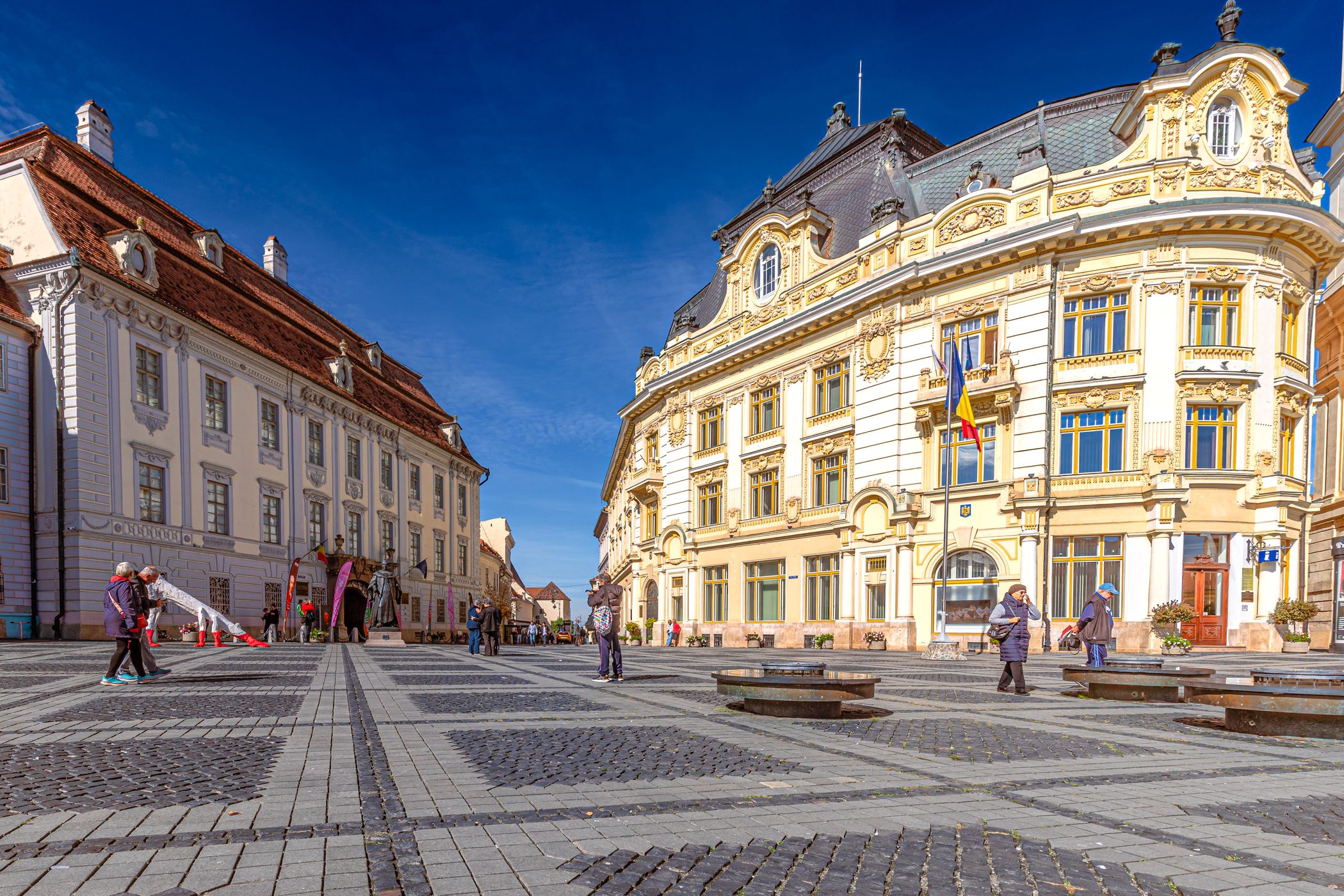 The Great Square (Piata Mare), Romania