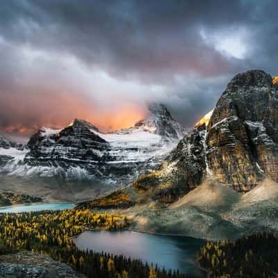 The Niblet, Rock Viewpoint, Mt. Assiniboine, Canada