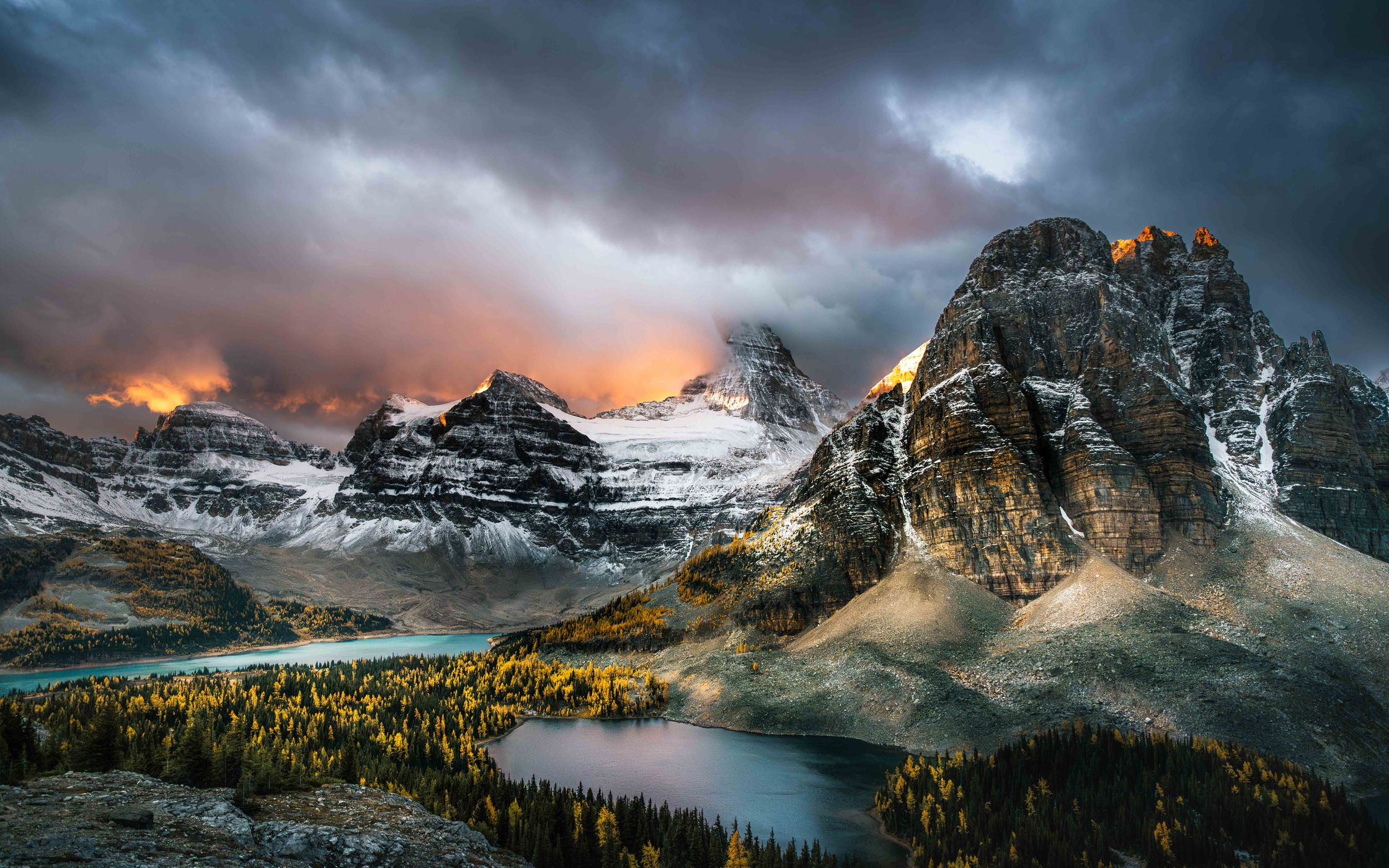 The Niblet, Rock Viewpoint, Mt. Assiniboine, Canada
