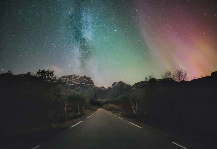The road to Nusfjord, Lofoten
