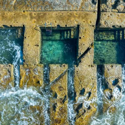 The Roman bath, Sliema, Malta