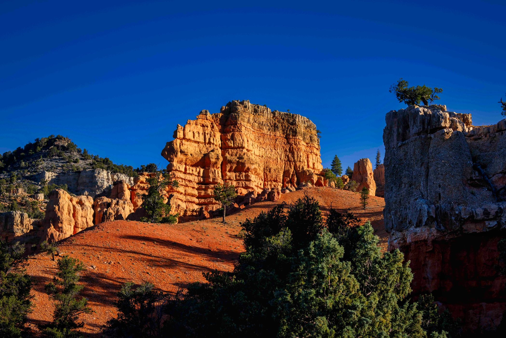 Thunder Mountain Trailhead, Red Canyon, Utah, USA