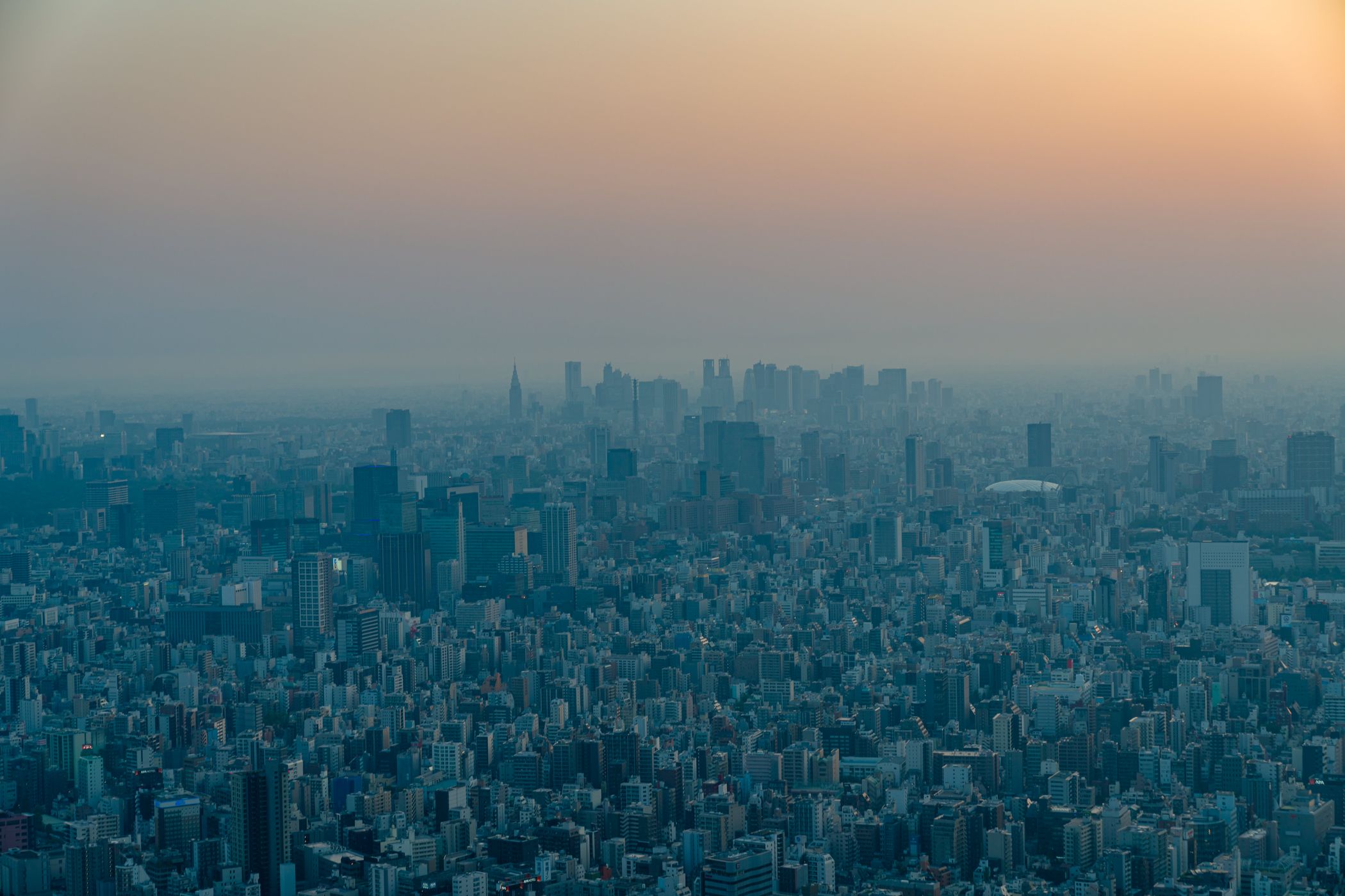 View from Tokyo Skytree, Japan