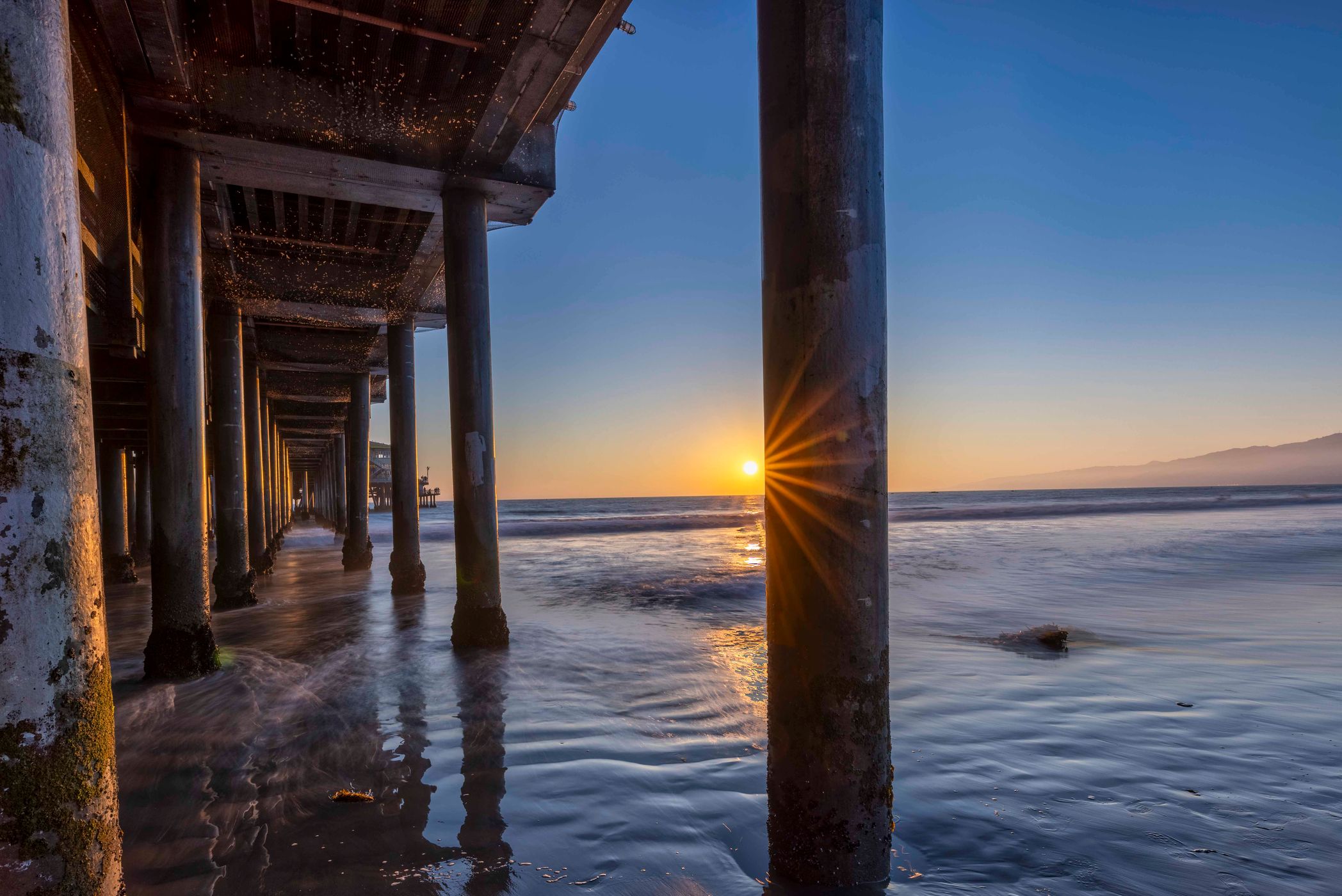 Under Santa Monica Pier, USA