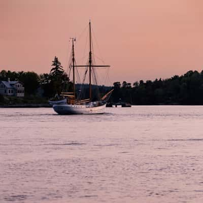 Vaxholm Harbor, Sweden