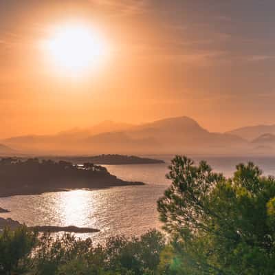 View from Ermita de la Victoria, Spain