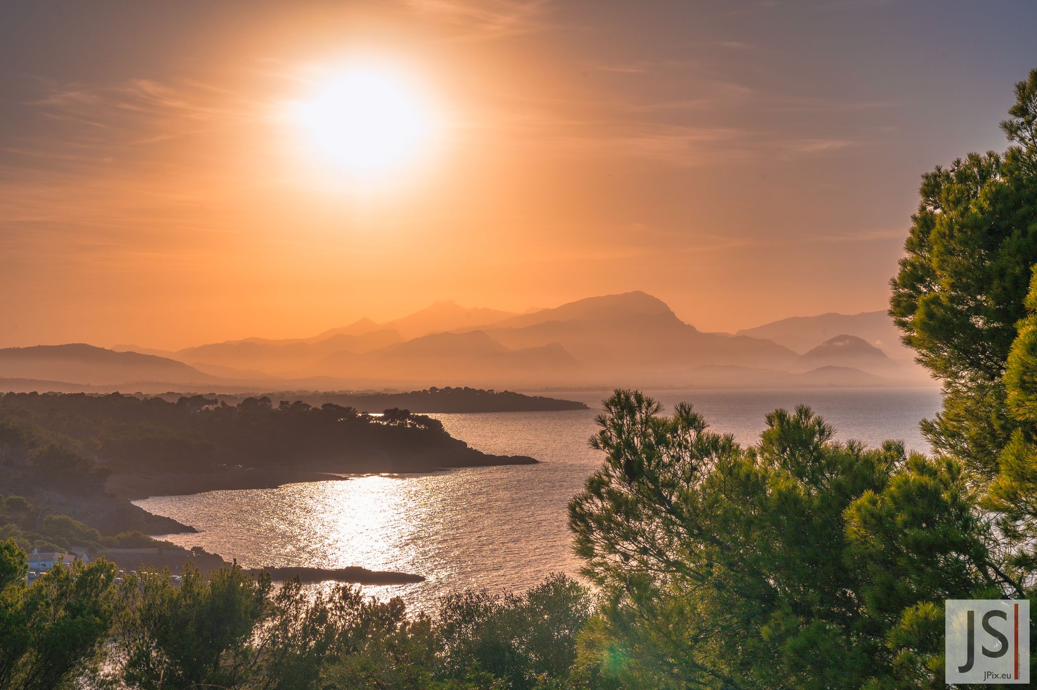 View from Ermita de la Victoria, Spain