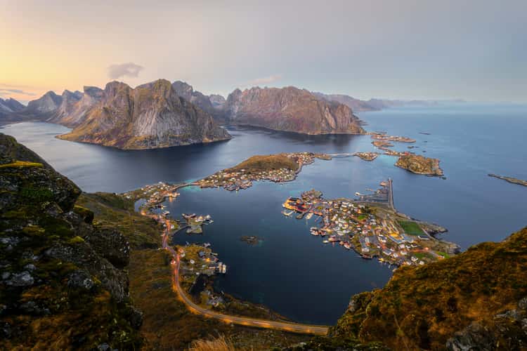 View from Reinebringen, Lofoten
