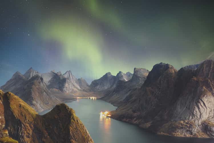 View from Reinebringen, Lofoten
