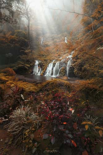 Wanagiri Pucak Manik Waterfall