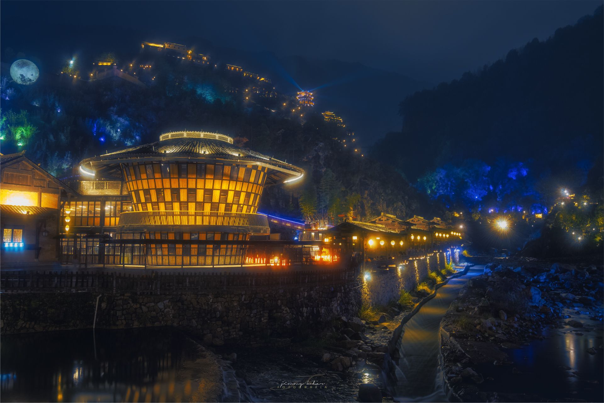 Wangxian Valley Town, China