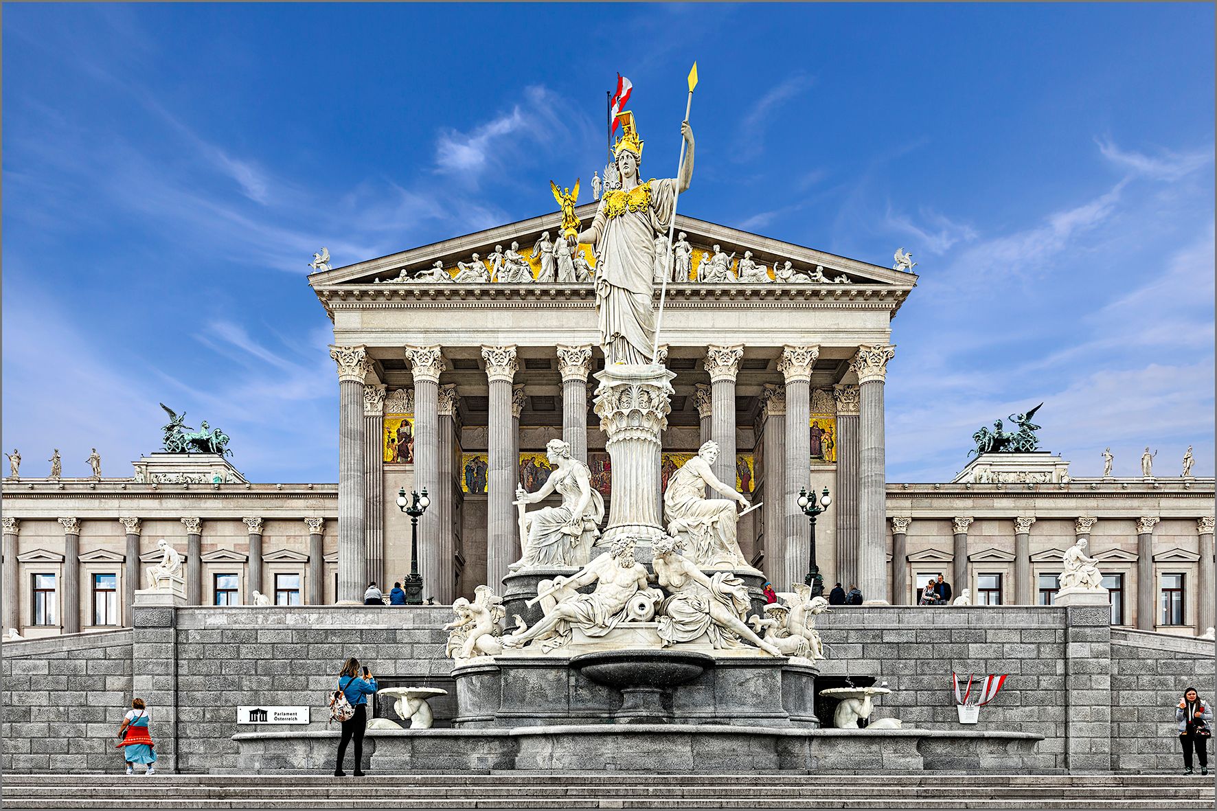 Austrian Parliament, Vienna, Austria