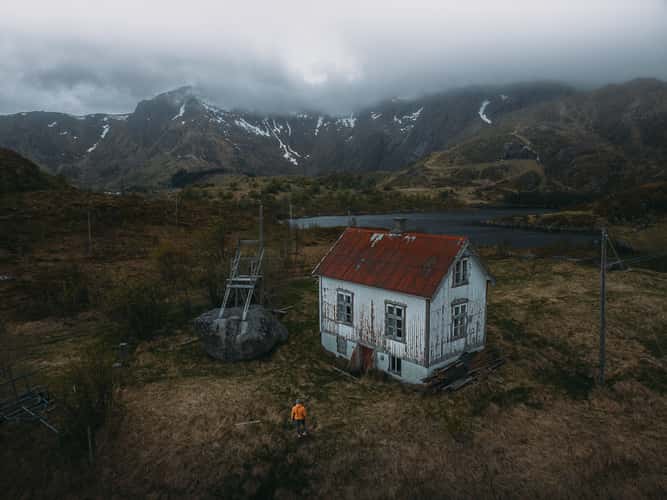 Ballstad Speiderhus (Drone)