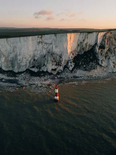 Beachy Head Lighthouse from above