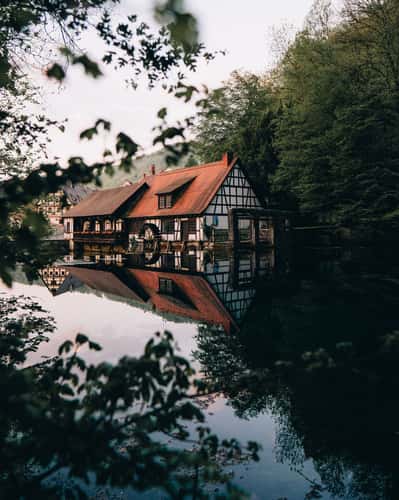Watermill of the Blautopf hut, Blaubeuren