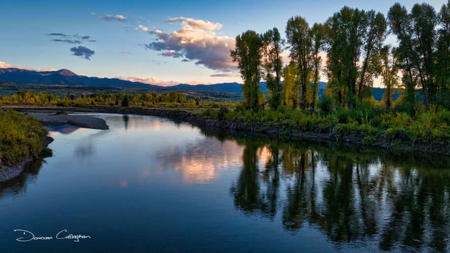 Buffalo Fork, Moran, Wyoming