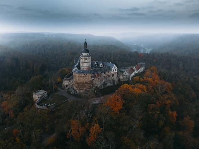 Burg Falkenstein (Drone)
