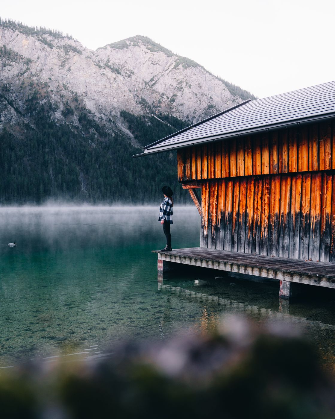 Cabin at the Plansee, Austria