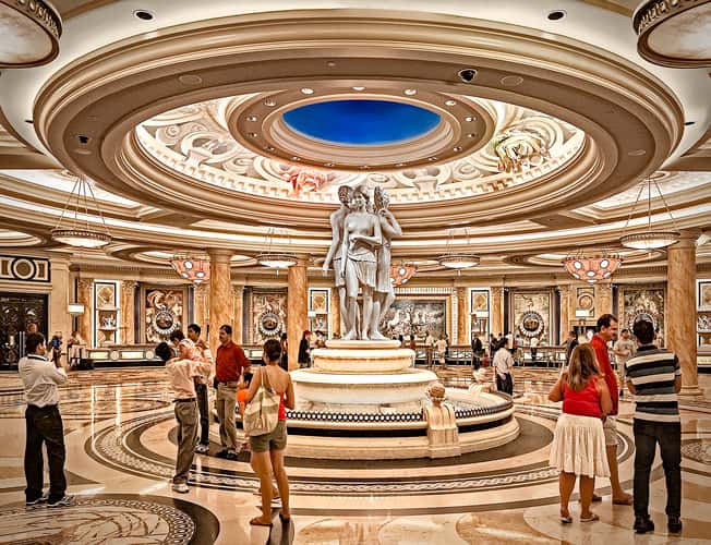 Caesars Palace Fountains
