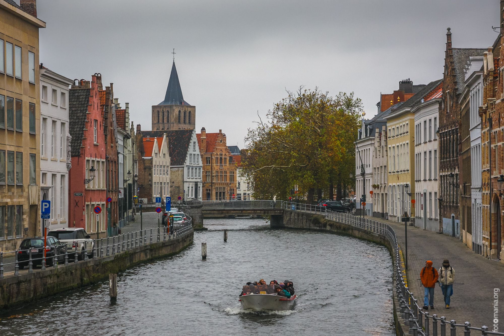 Canal Bridge, Bruges, Belgium