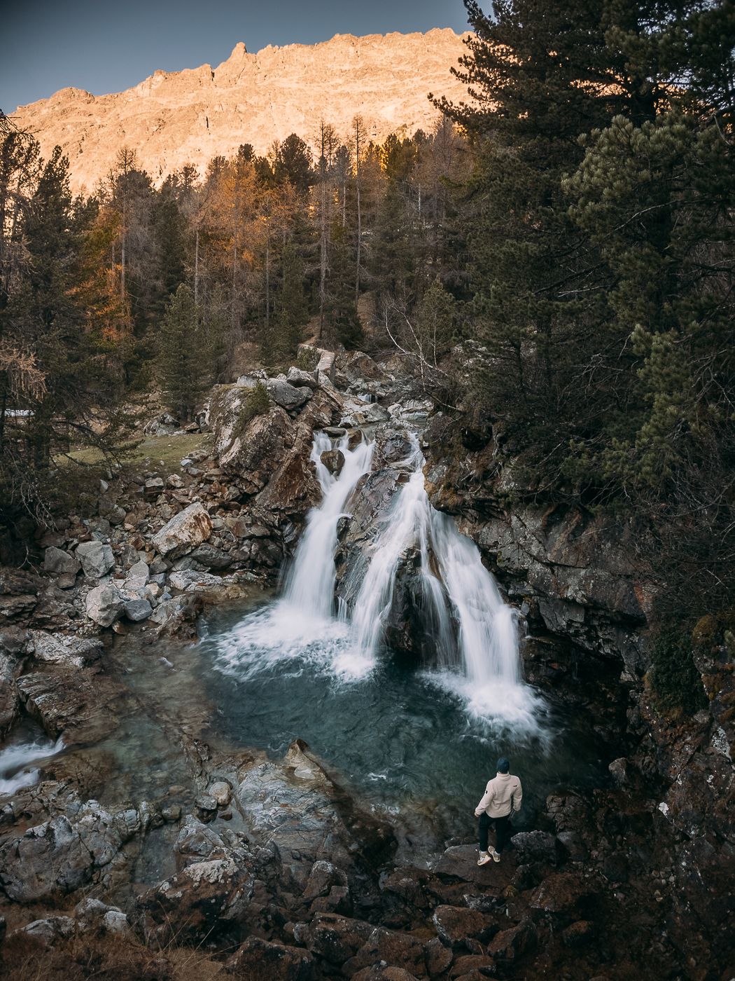 Cascada da Bernina (Drone), Switzerland