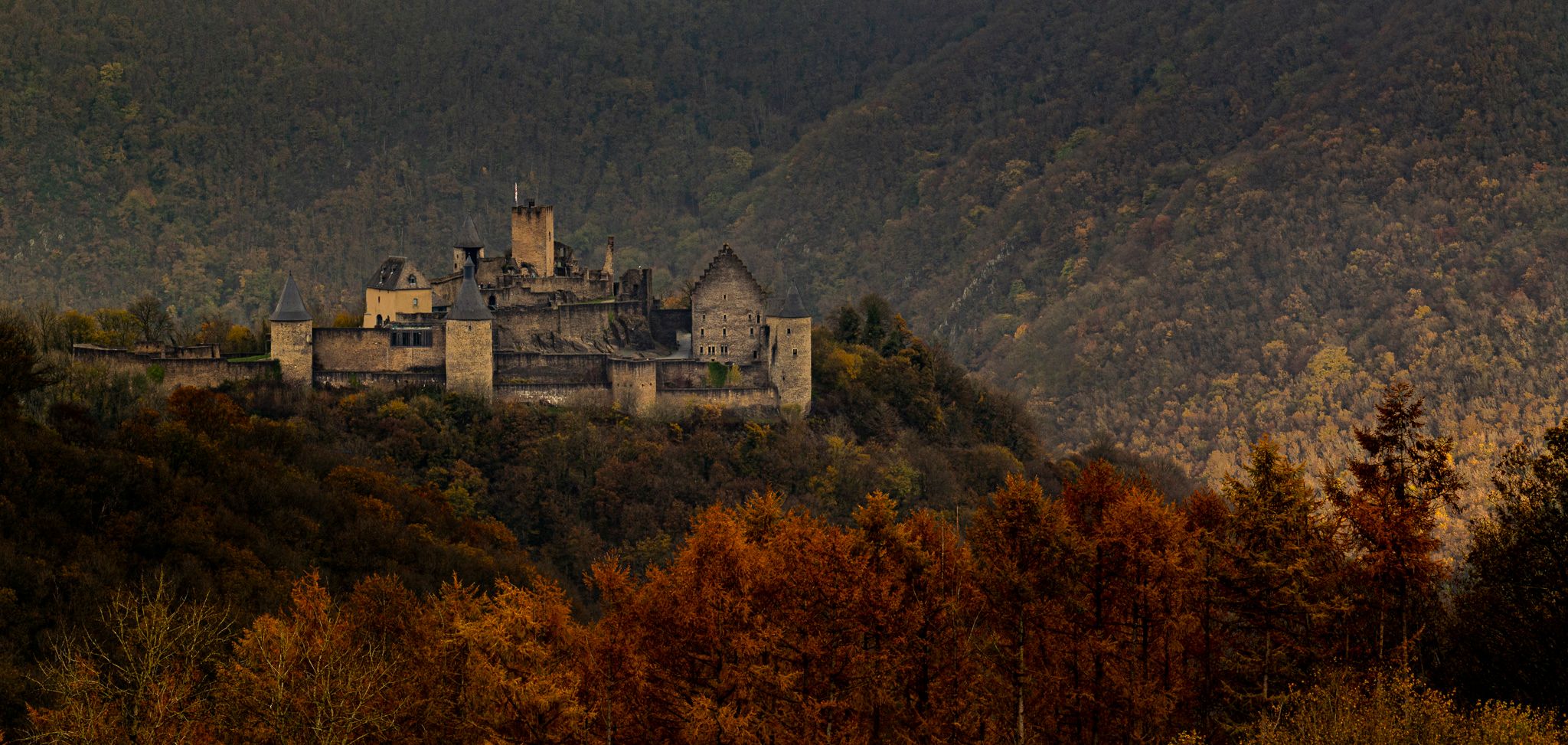 Castle Bourscheid, Luxembourg